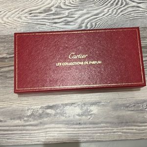 Brand new authenticity guaranteed Cartier perfume sampler